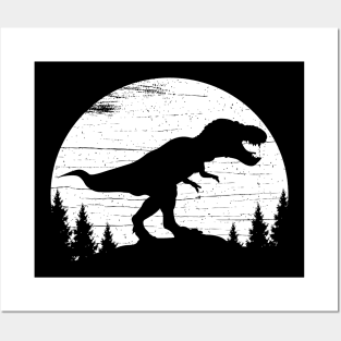 Trex Dinosaur Gift Posters and Art